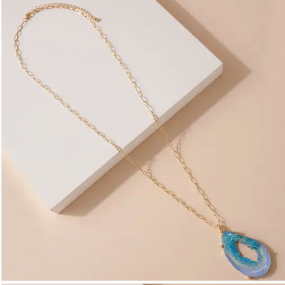 Resin Teardrop Agate